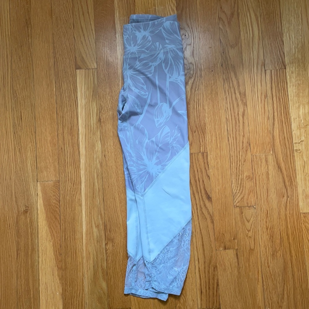 Fabletics lace capri leggings